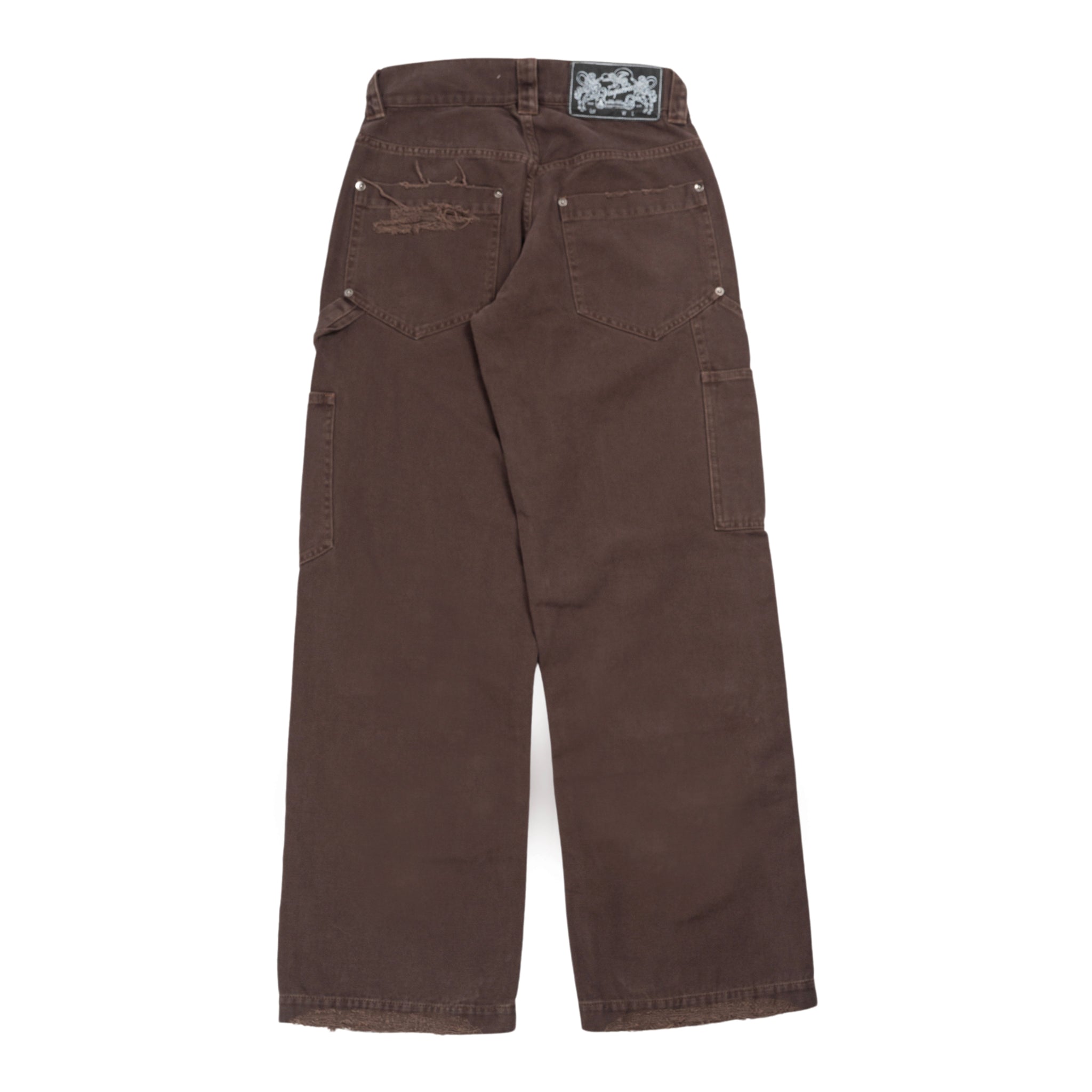 Workwear Pants in Dark Brown