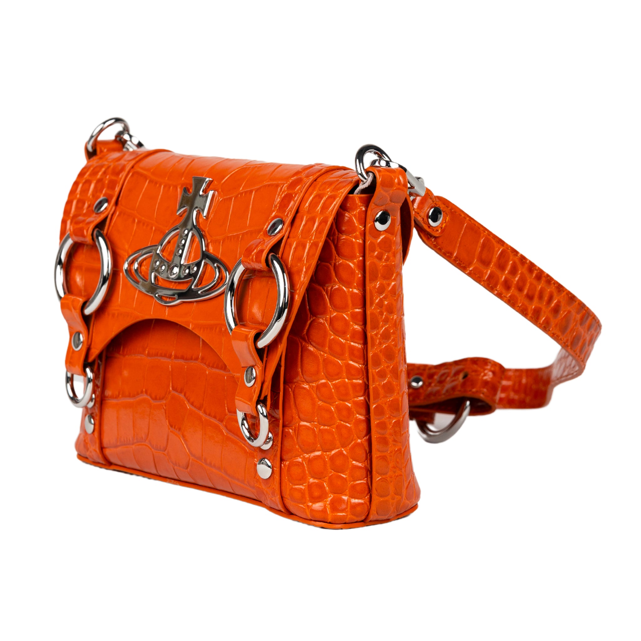 Kim Crossbody in Brunt Orange