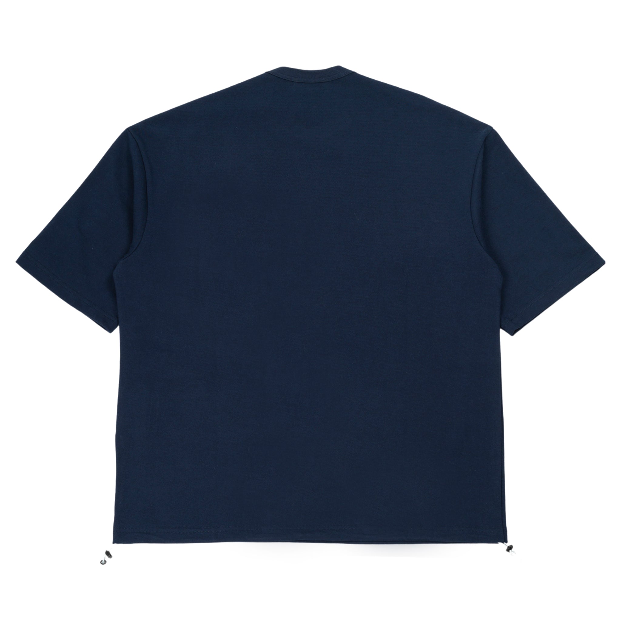 T-shirt in cotone in blu navy