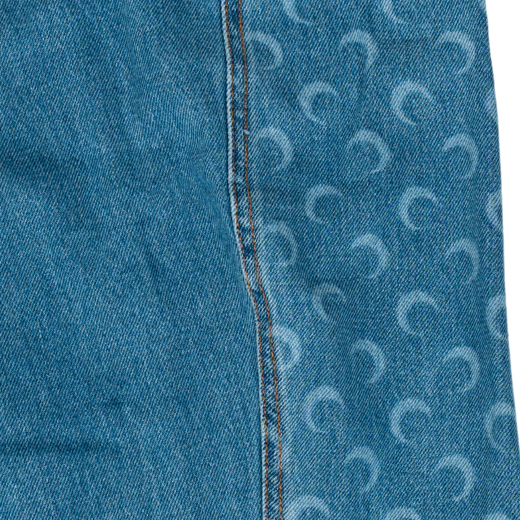 Moon Laser Curved denim jeans