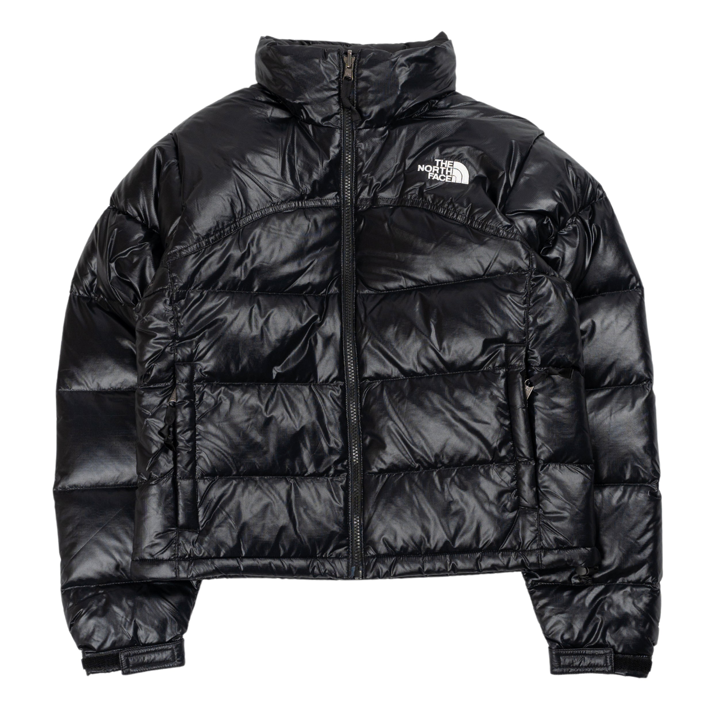 North face shiny puffer jacket on sale