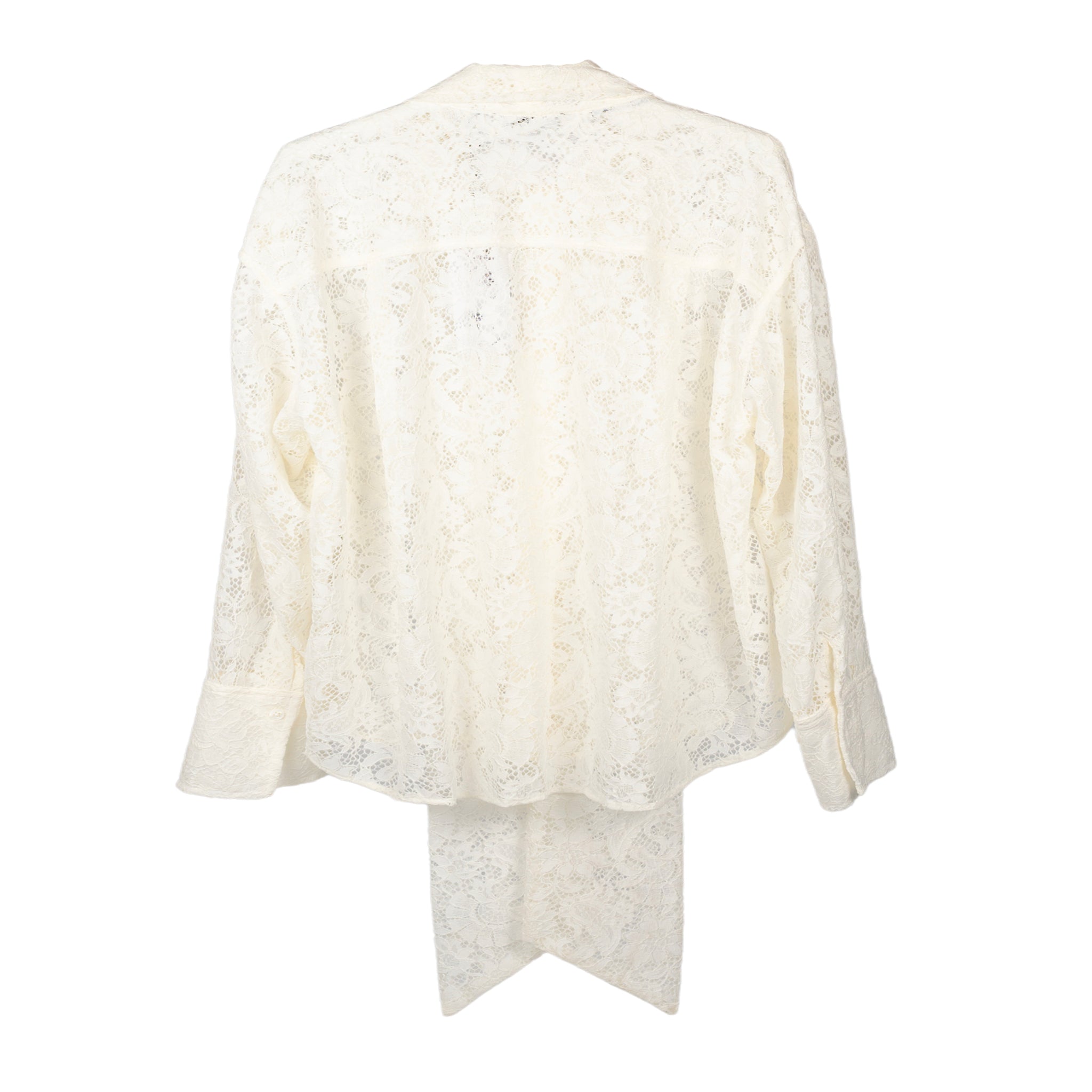 Giles Lace Shirt in White