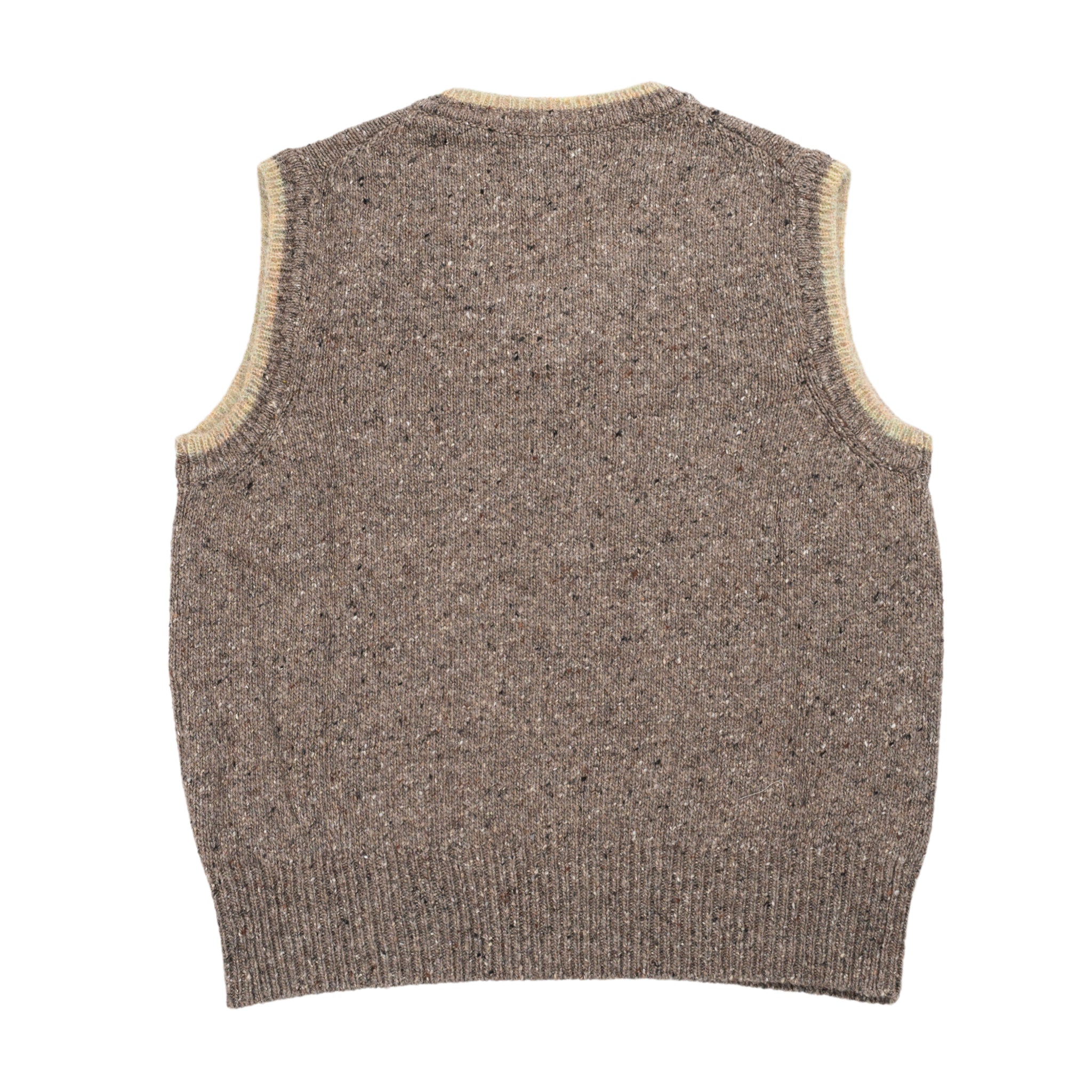 Vest wool in grey