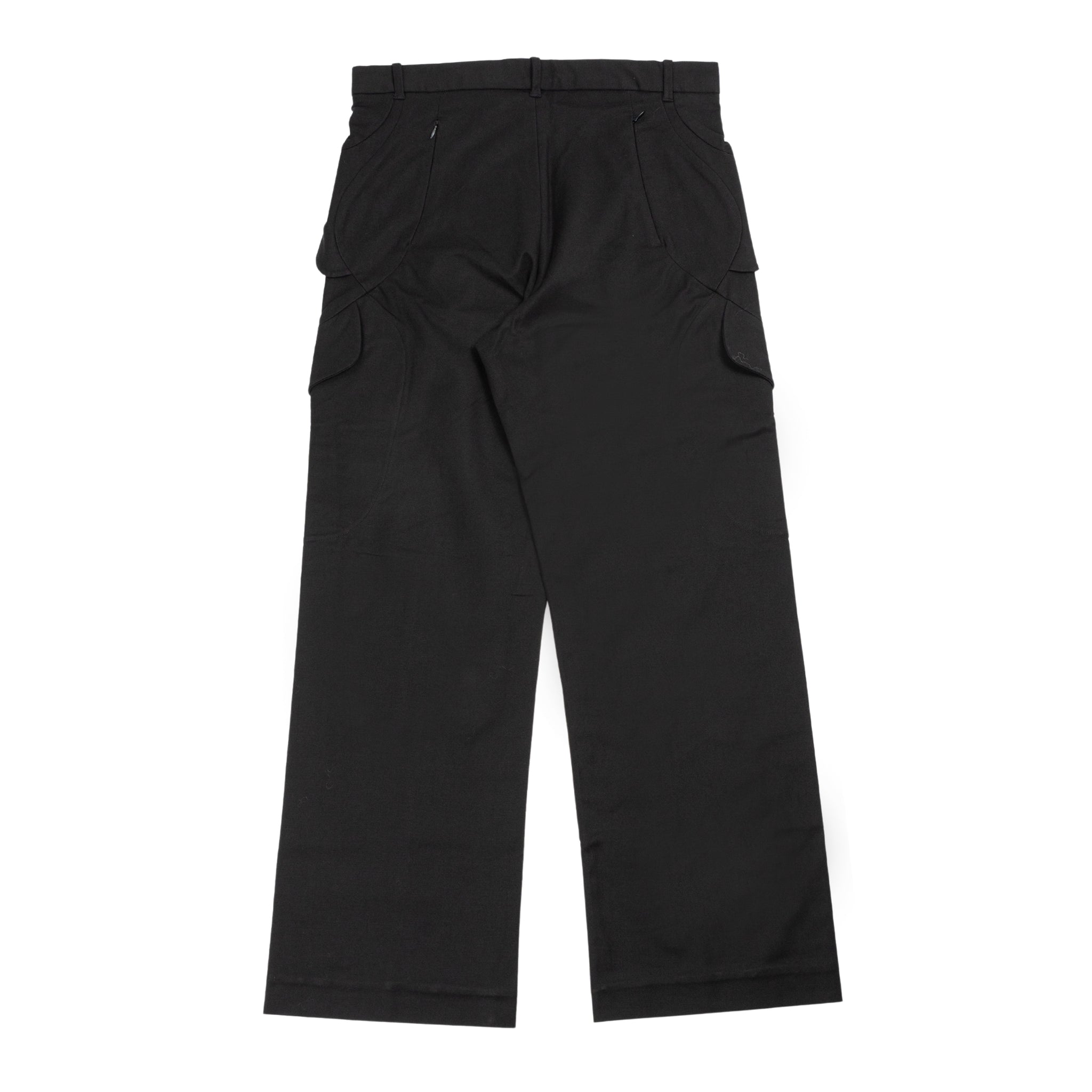 Brace Trousers in Shungite Black