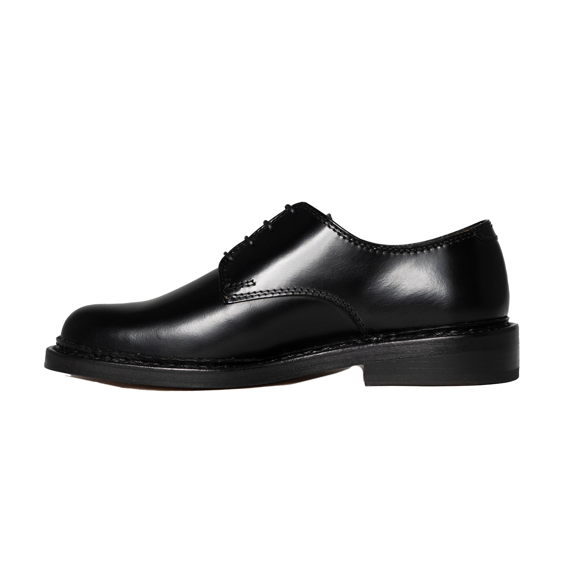 Uniform Parade Leather Shoe in Black