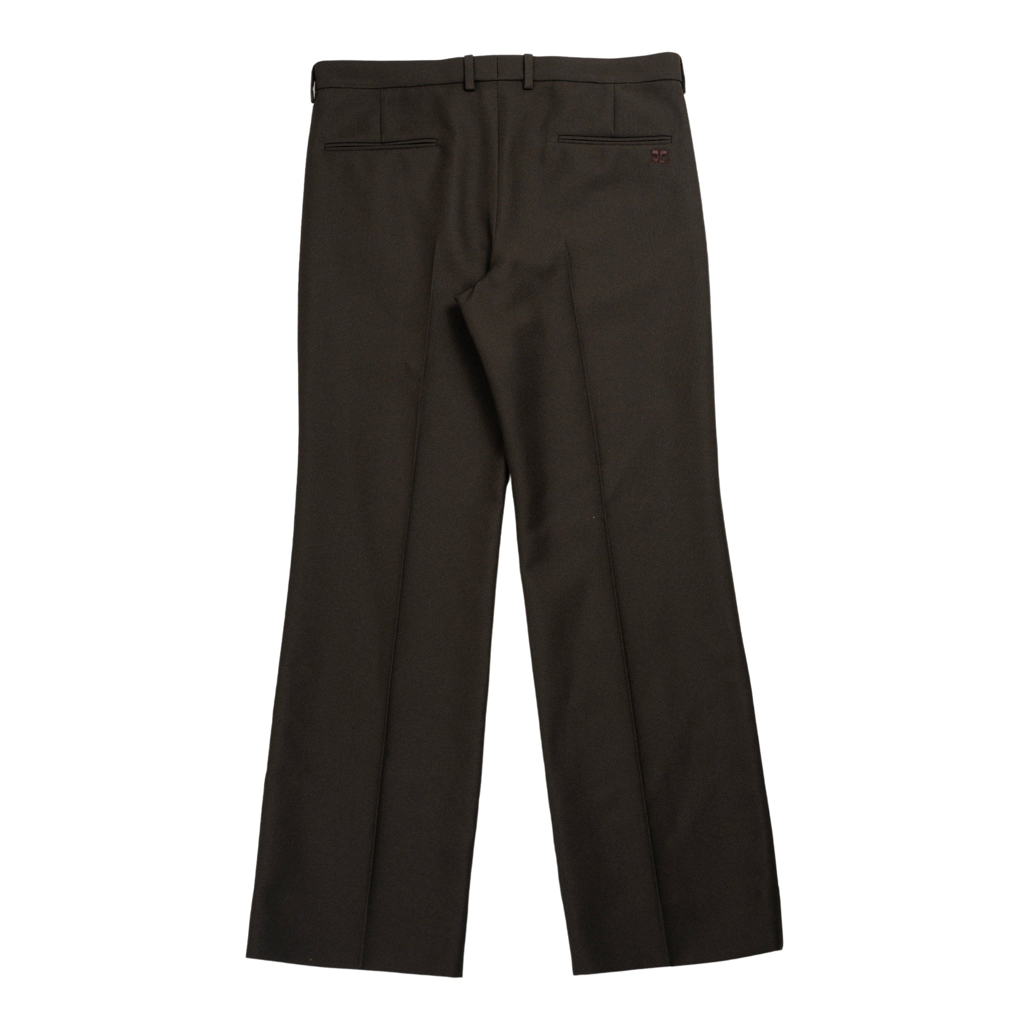 Heritage retro twill pant in brown