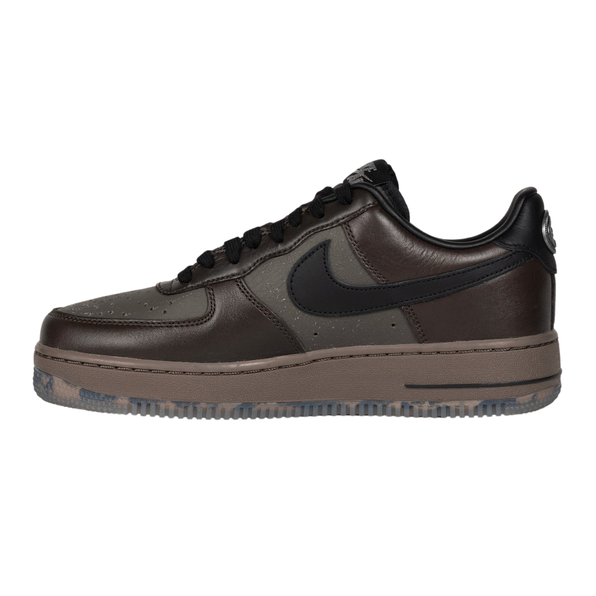 Air Force 1 Low sneaker in black and brown