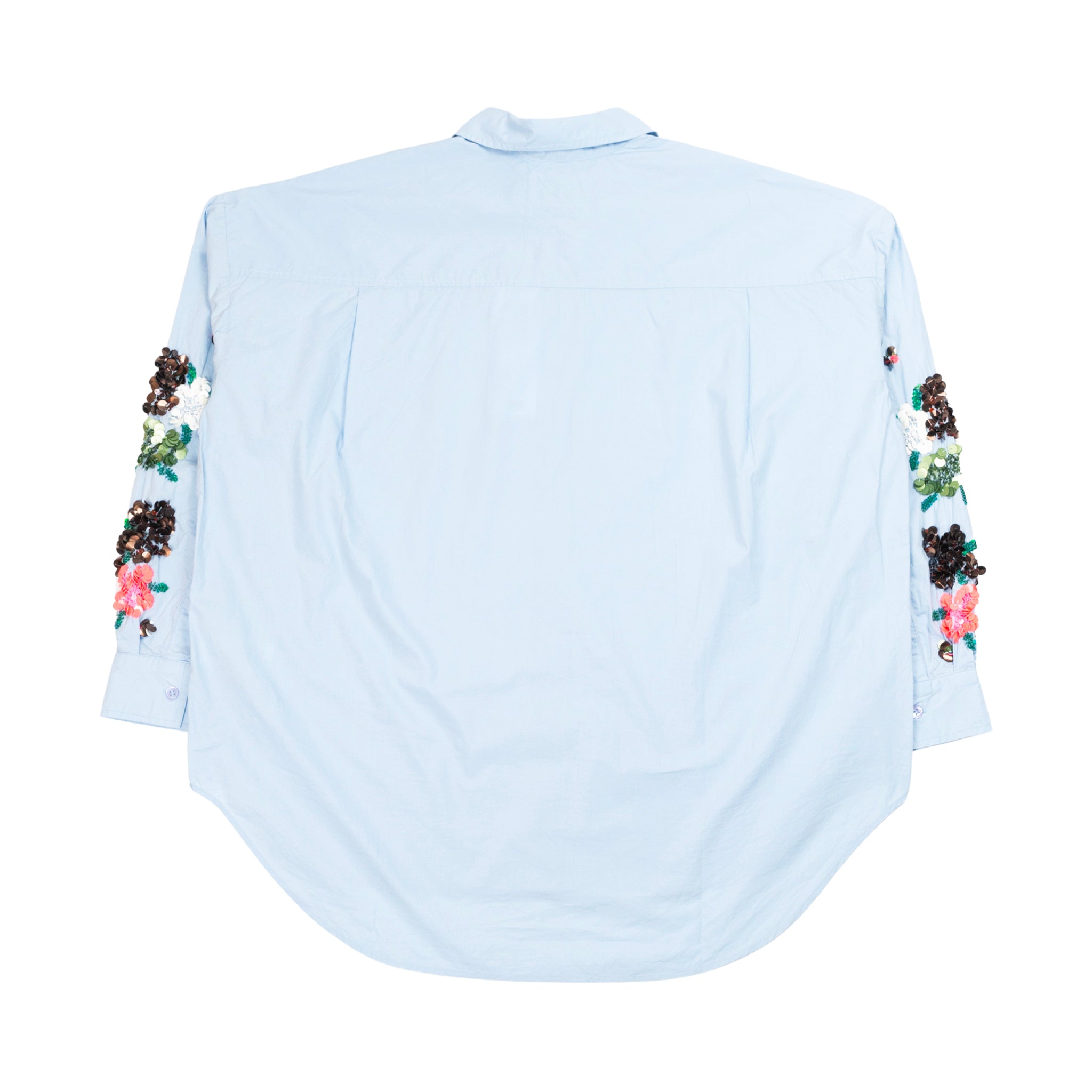 Gristle oversized shirt in sky blue