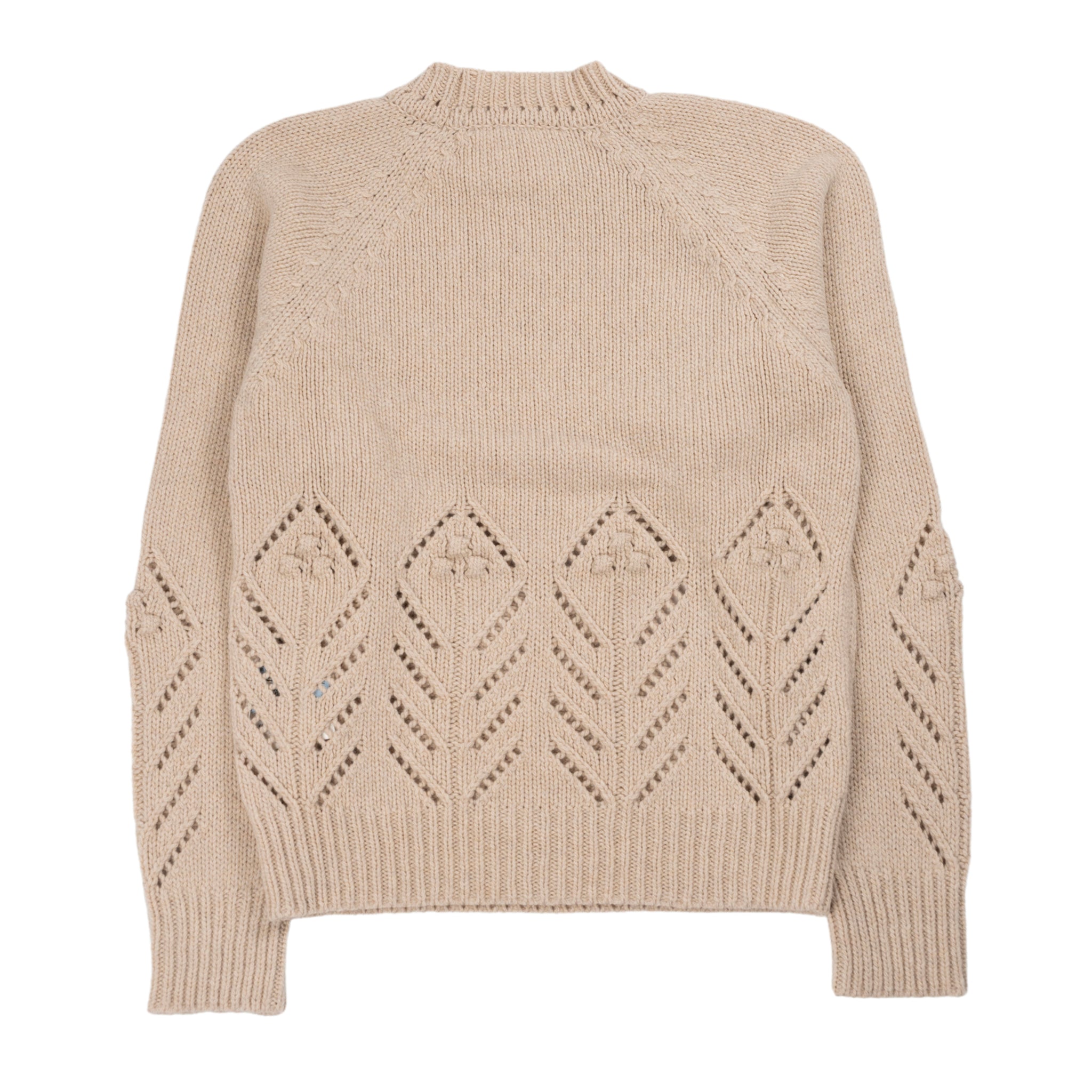 Severino Knit Sweater in Panna Melange