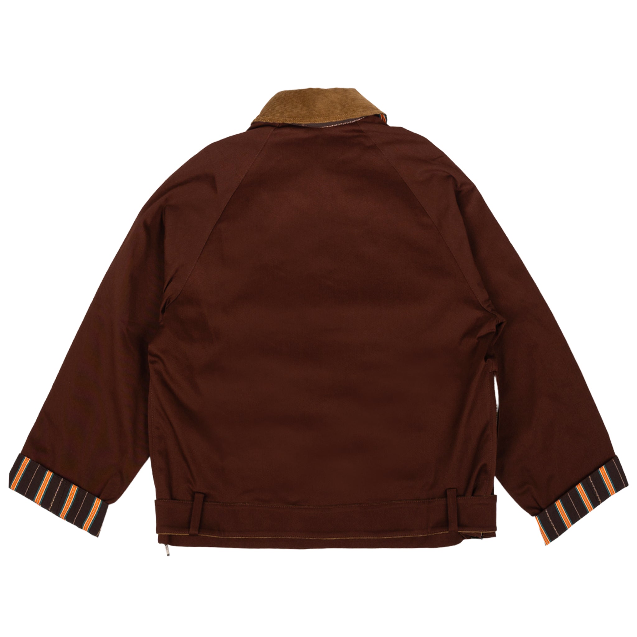Musy Corduroy Trimmed Jacket in cotton
