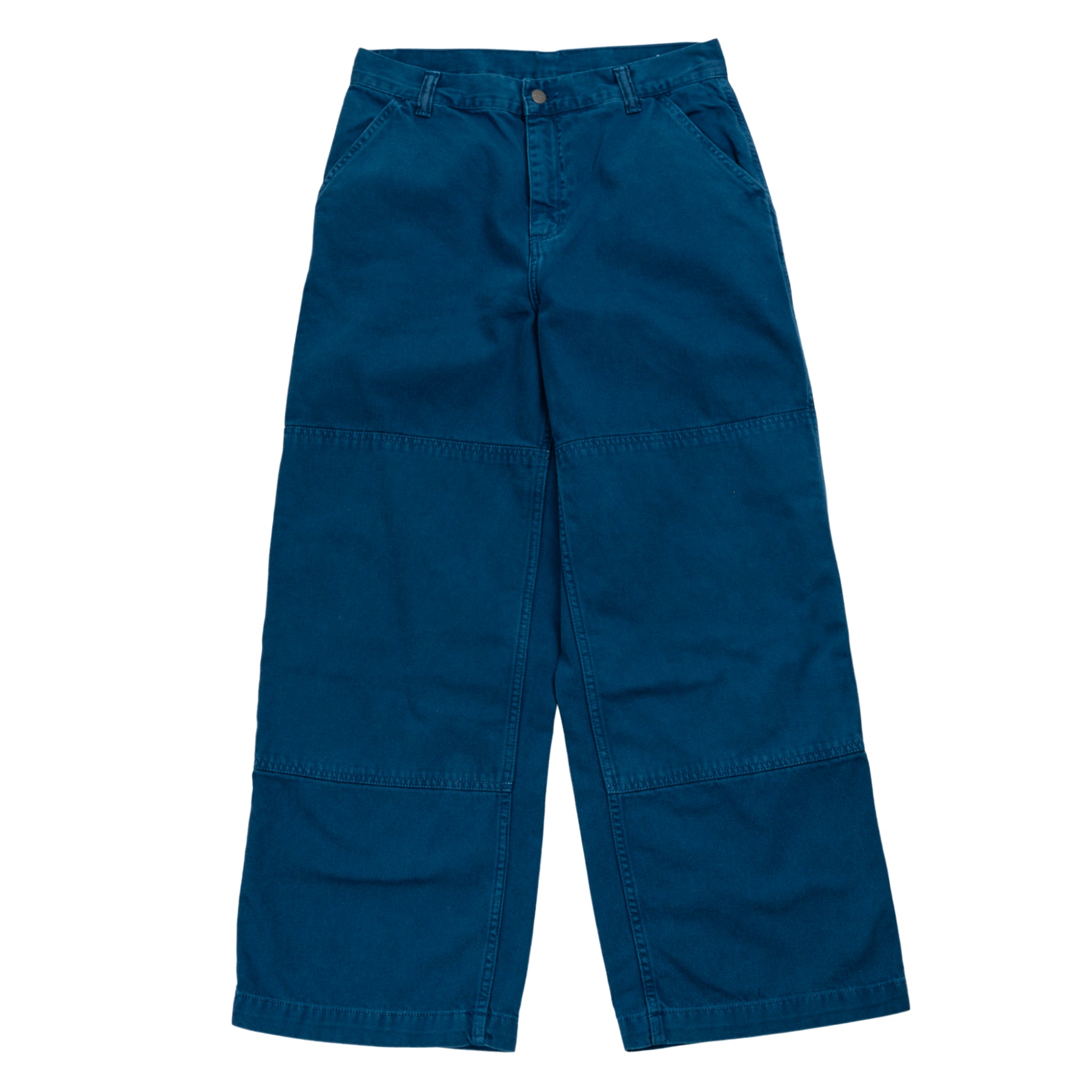 Garrison pantalone in cotone in cobalto