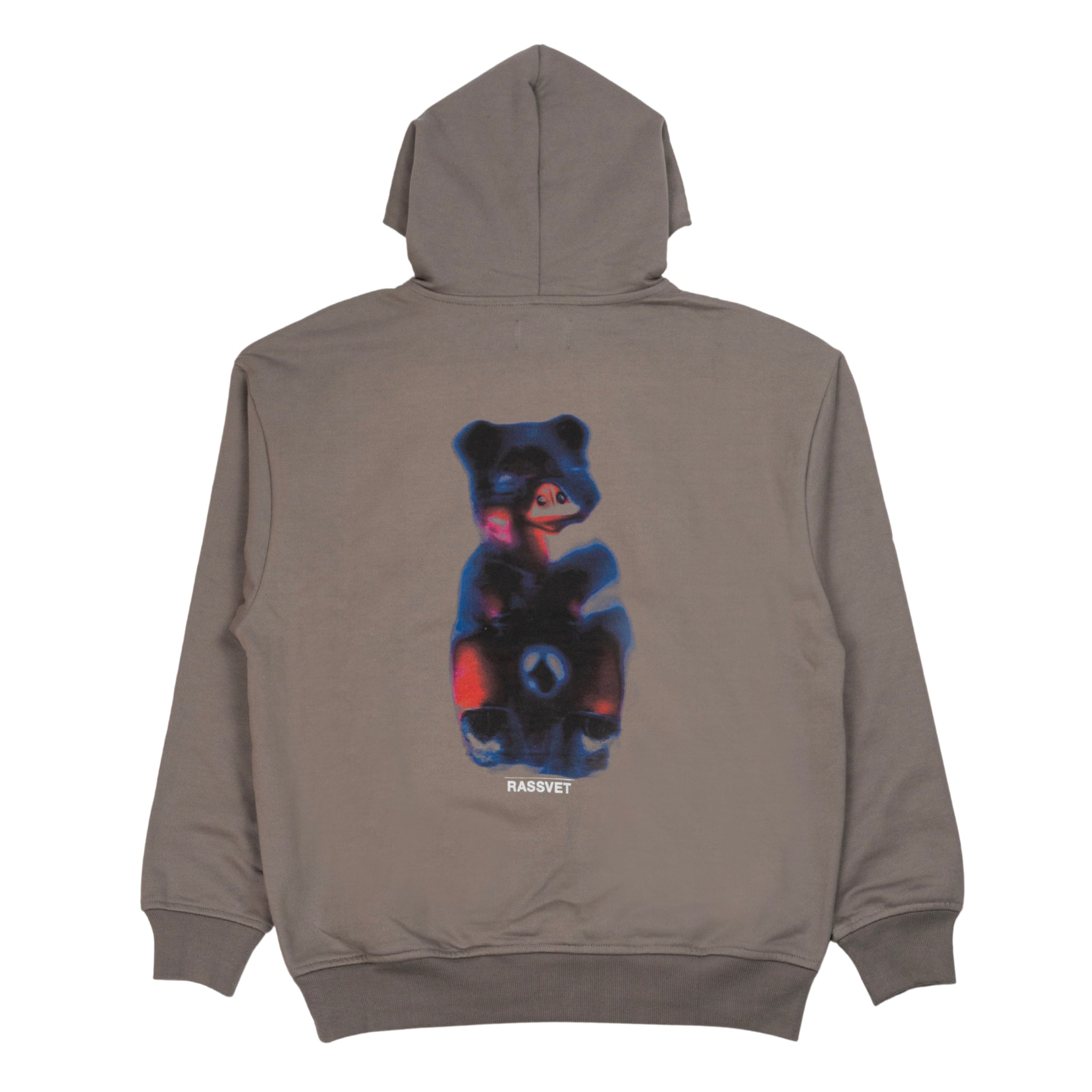 Pig Hoodie in Dark Grey